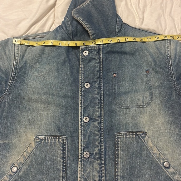 Diesel Sherpa lined denim jacket - Picture 15 of 16